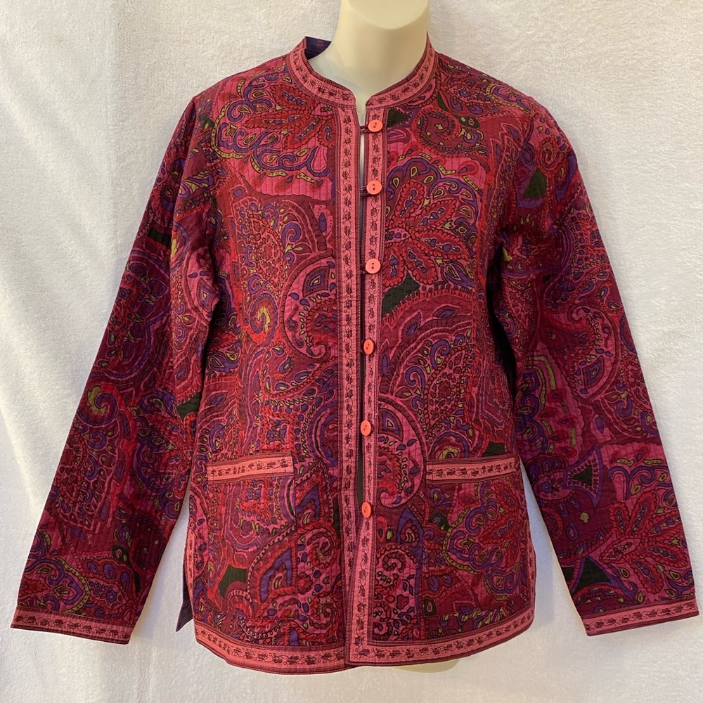 Reversible Quilted Appleseed Jacket | Women’s Size Small